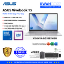 Asus Vivobook 15 X1504VA-BQ3583WSM Intel Core 5 120U 8GB RAM 512GB SSD 15.6" IPS FHD Windows 11 Laptop