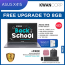 Asus Vivobook X415EP-EB320T Intel i5 - 1135G7 4GB RAM nVIDIA MX330 2GB 1000GB HDD + 256GB SSD 14" IPS FHD Windows 10 Mainstream Laptop