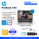 HP ProBook 440 G10 Intel i5 1334U 16GB RAM Intel UHD Graphics 512GB SSD 14" IPS FullHD 1920x1080 Windows 11 Pro Commercial Laptop