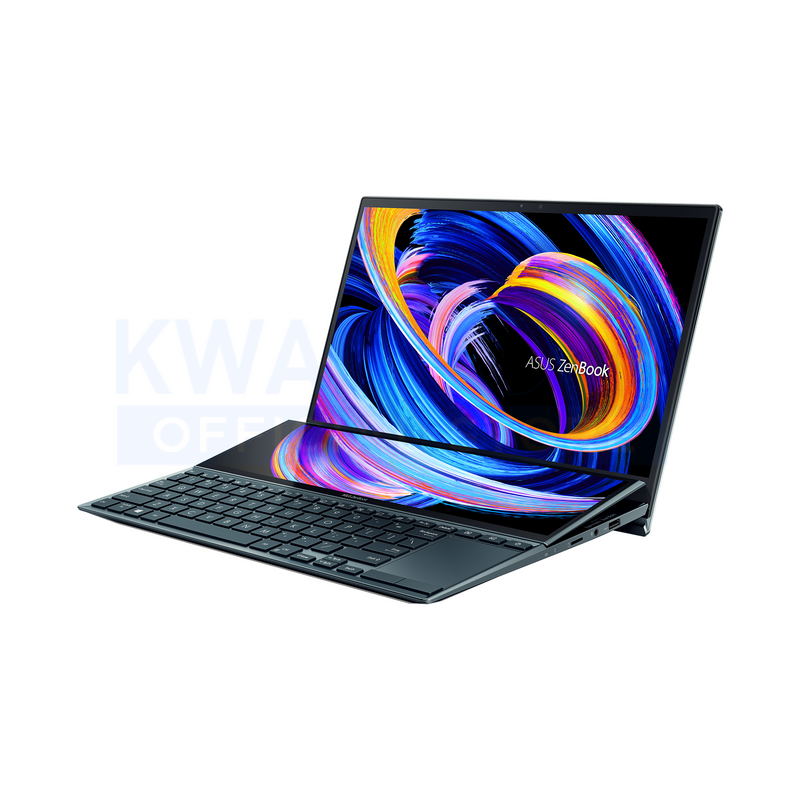 Asus Zenbook Duo UX482EAR-HY341WS Intel i5 - 1155G7 16GB RAM  Intel Iris XE Graphics 512GB SSD Gen 3 14" IPS FHD Touchscreen Asus ScreenPad Plus Premium Laptop
