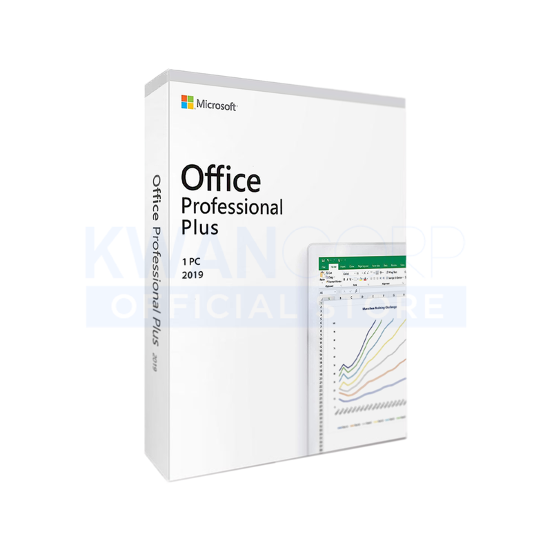 Microsoft Office 2019 Pro Plus | One-time purchase, 1 device | PC