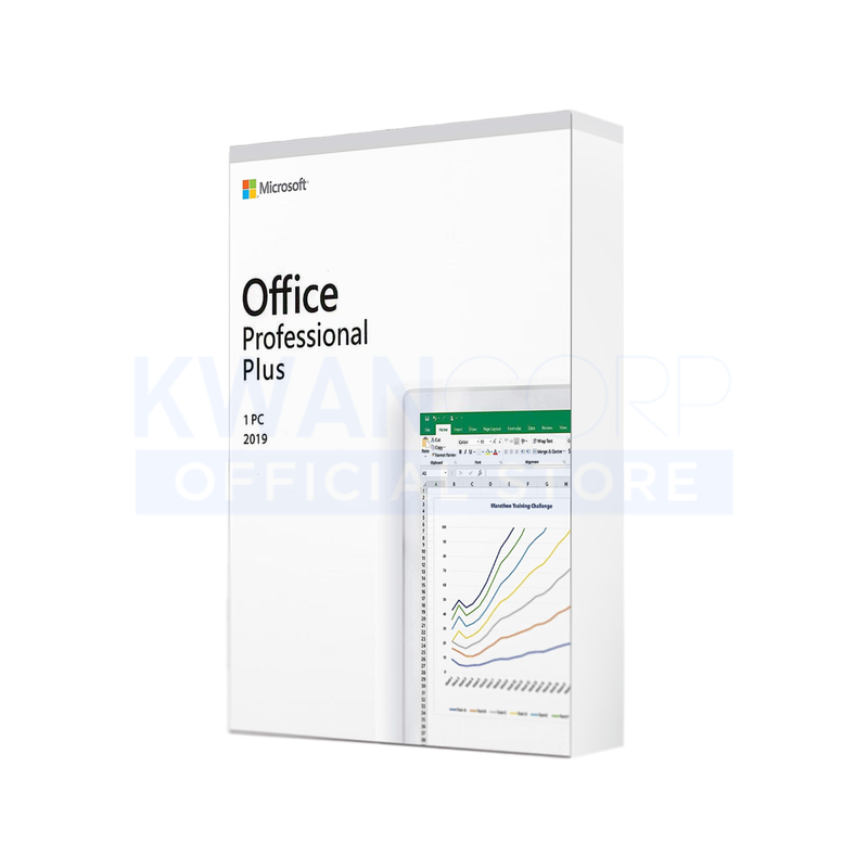 Microsoft Office 2019 Pro Plus | One-time purchase, 1 device | PC