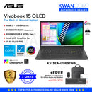 Asus Vivobook 15 OLED K513EA-L11691WS Intel i3 - 1115G4 8GB  RAM Intel UHD Graphics Xe 512GB SSD 15.6" OLED FHD Windows 11 Laptop