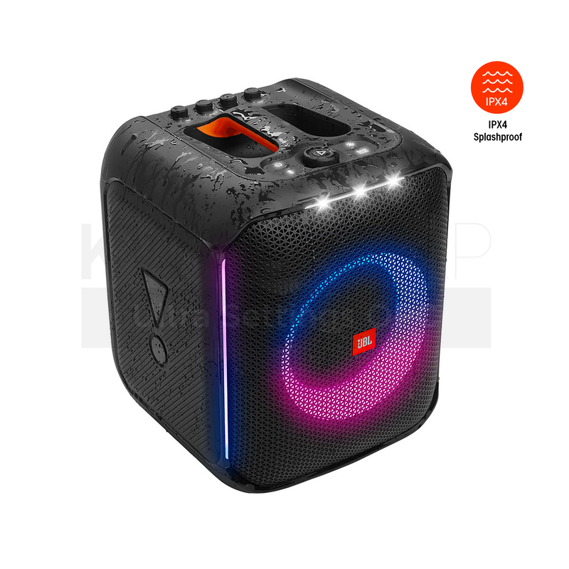 JBL Partybox Encore with 2 wireless mics splashproof portable party speaker